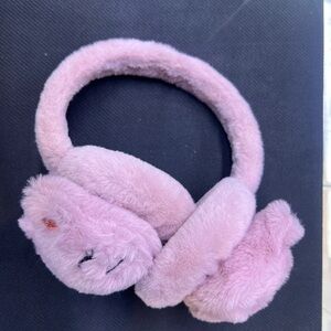 Plush Pink Earmuffs